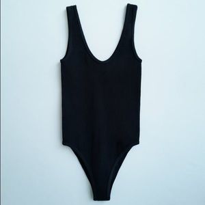 Black Sleeveless Zara Bodysuit Size XS-S